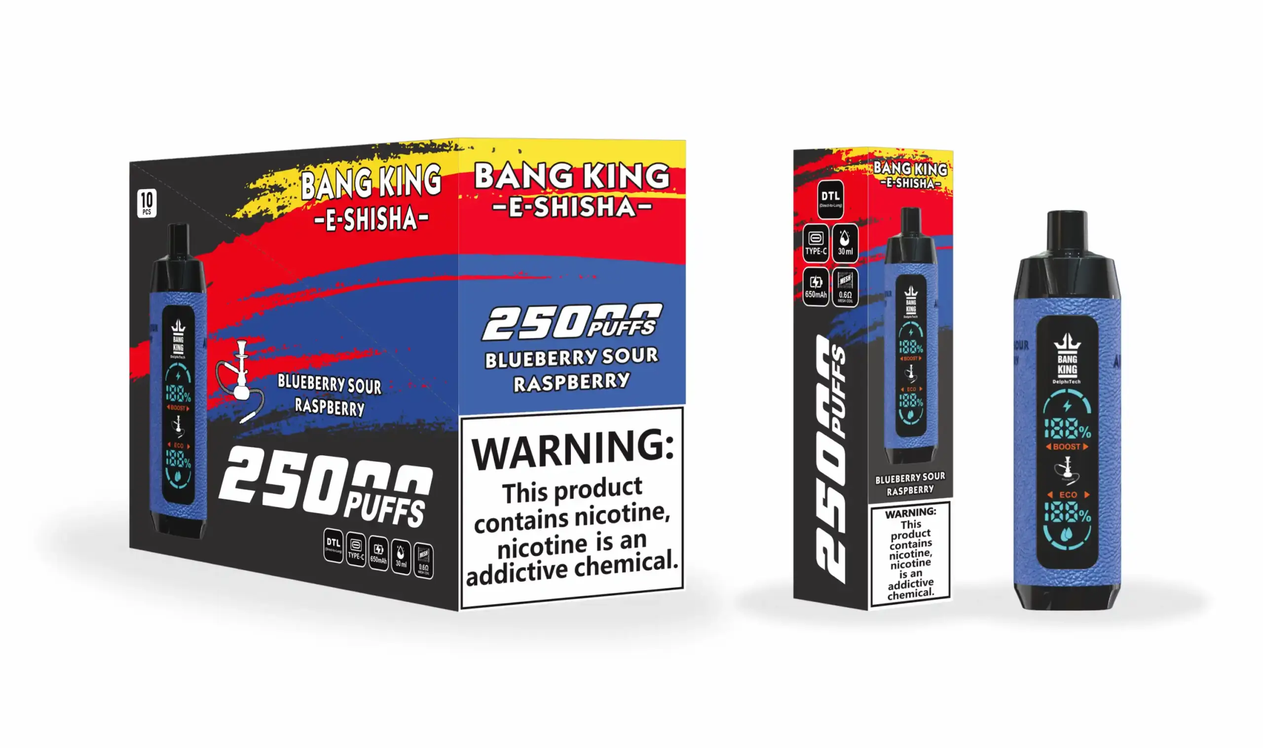 Blaubeere Saure Himbeere