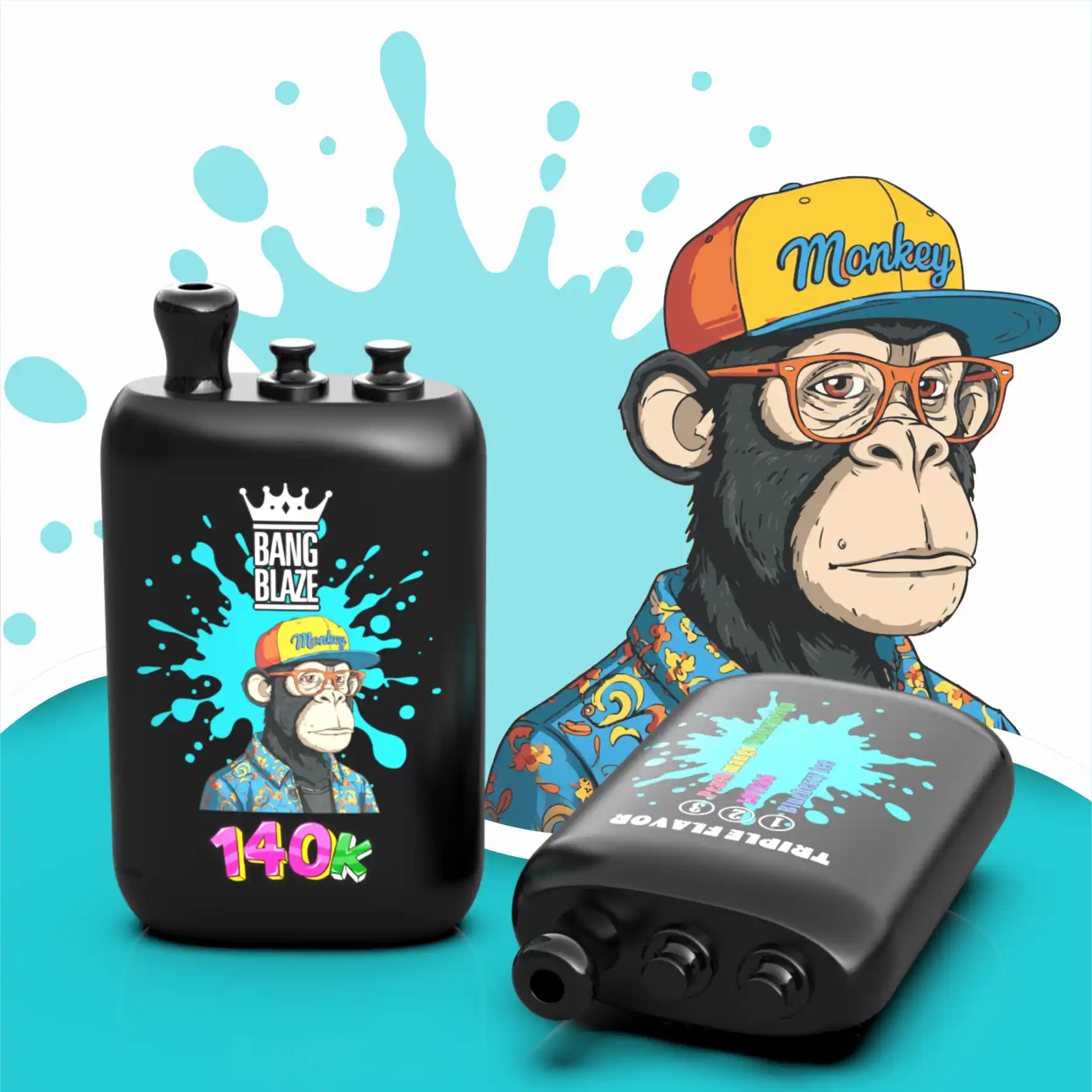 Blaubeere Eis / Pfirsich Mango Wassermelone / Love 66