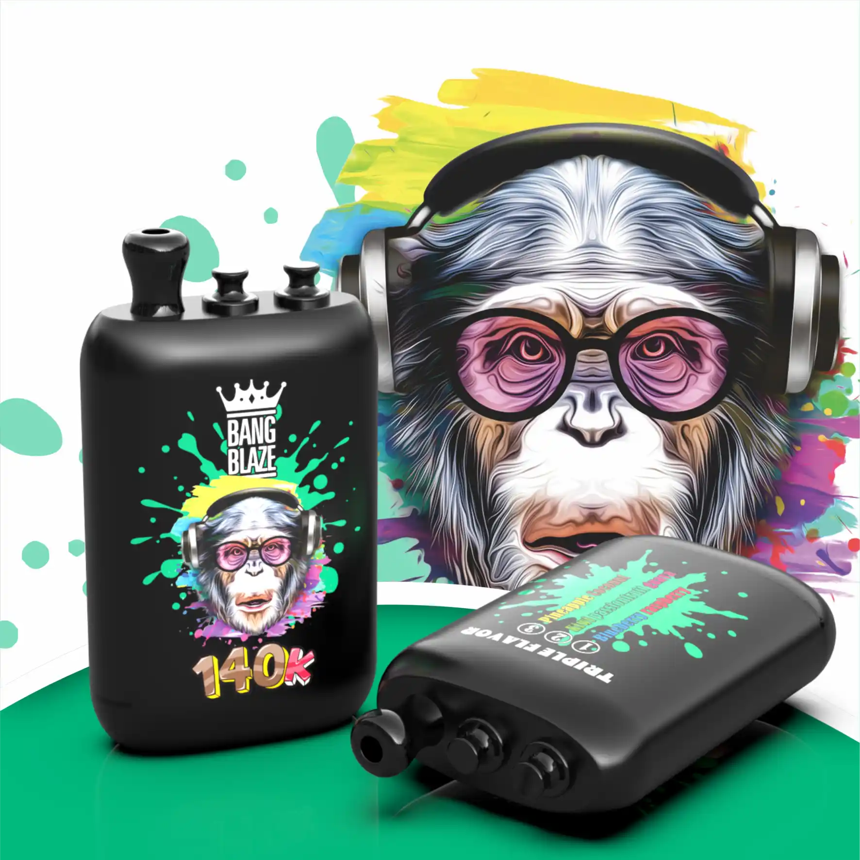 Blaubeere Himbeere / Kiwi Passionsfrucht Guave / Ananas Kokosnuss