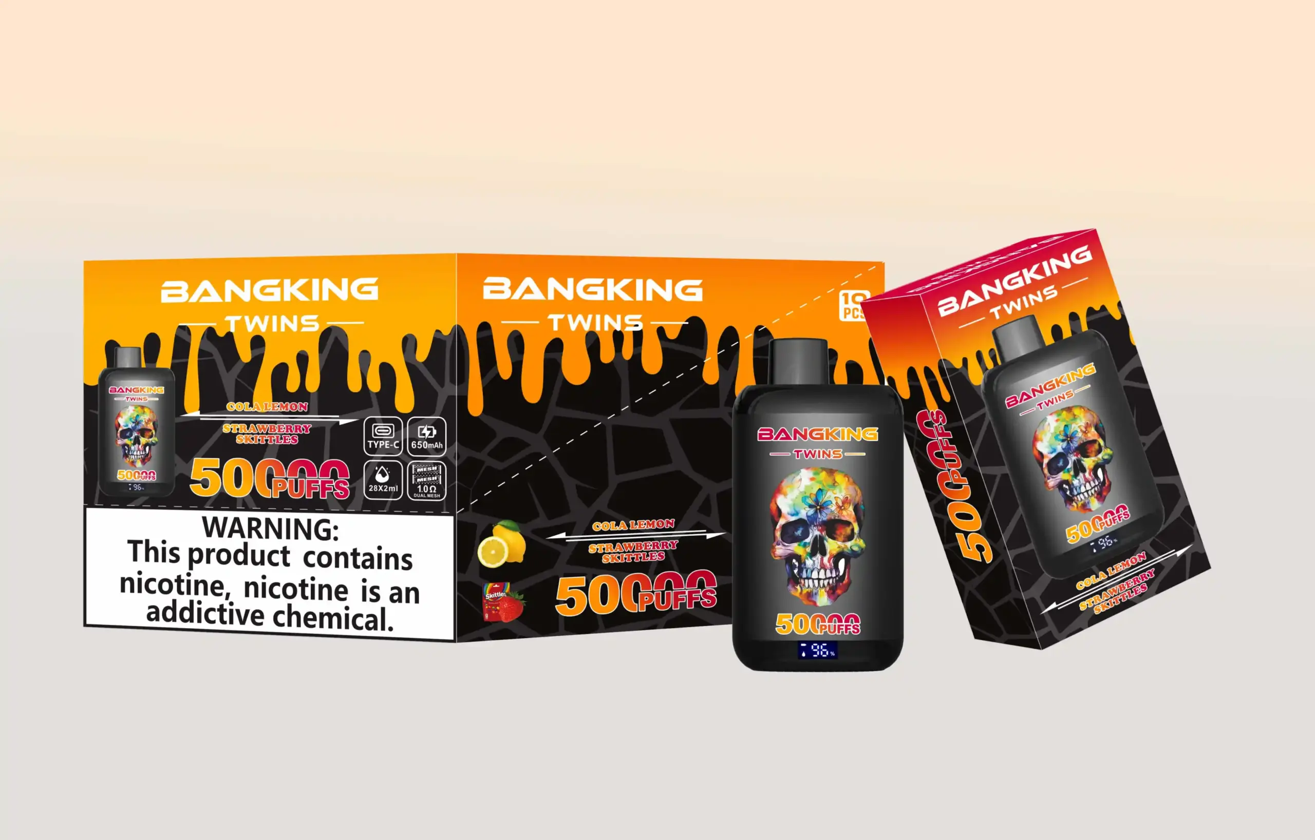 Cola Zitrone / Erdbeer Bonbons