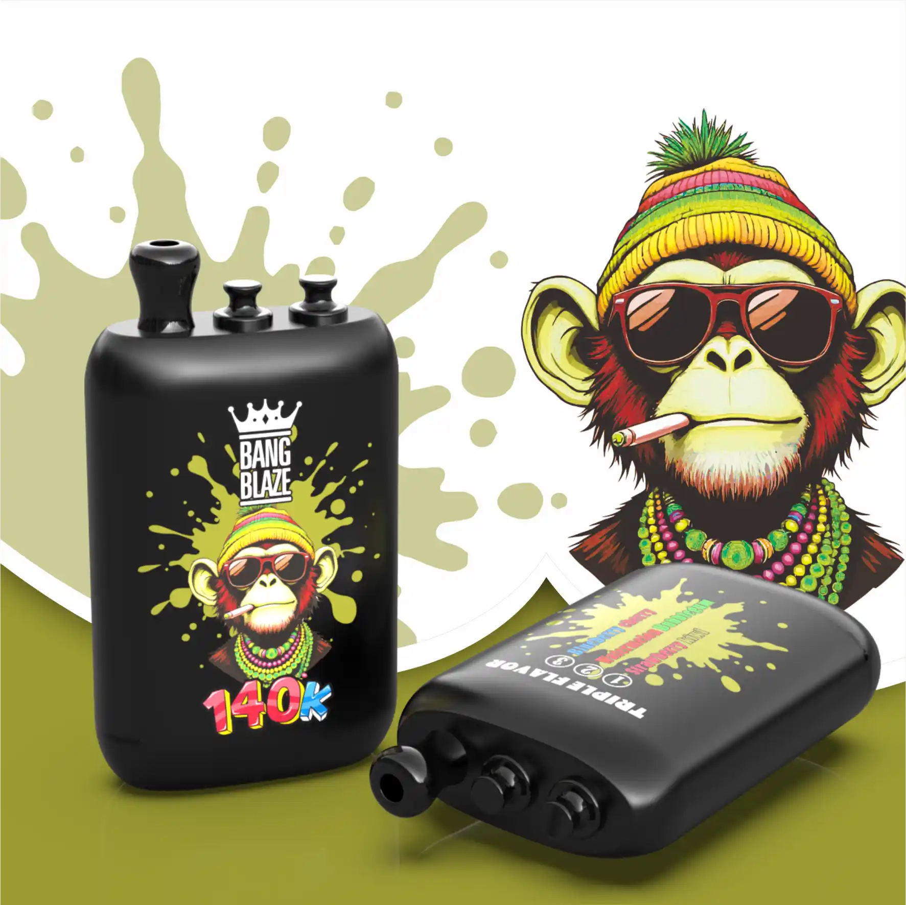 Erdbeer Kiwi / Wassermelone Kaugummi / Blaubeere Kirsche