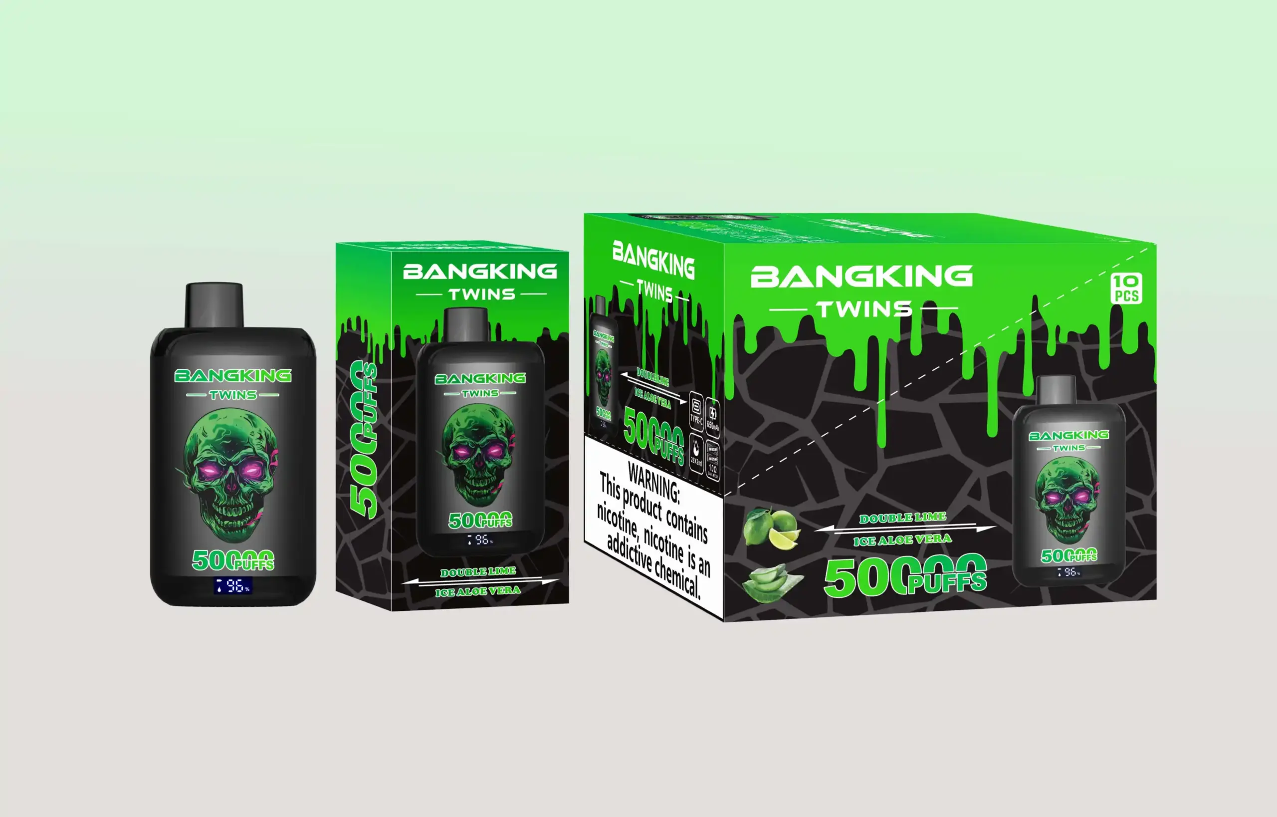 Doppelte Limette / Eis Aloe Vera