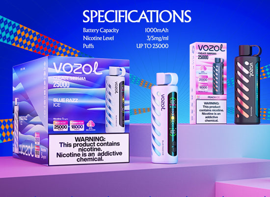 Vozol Gear Shisha 25k