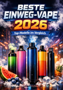 Beste Einweg Vape 2026 – Top Modelle im Vergleich