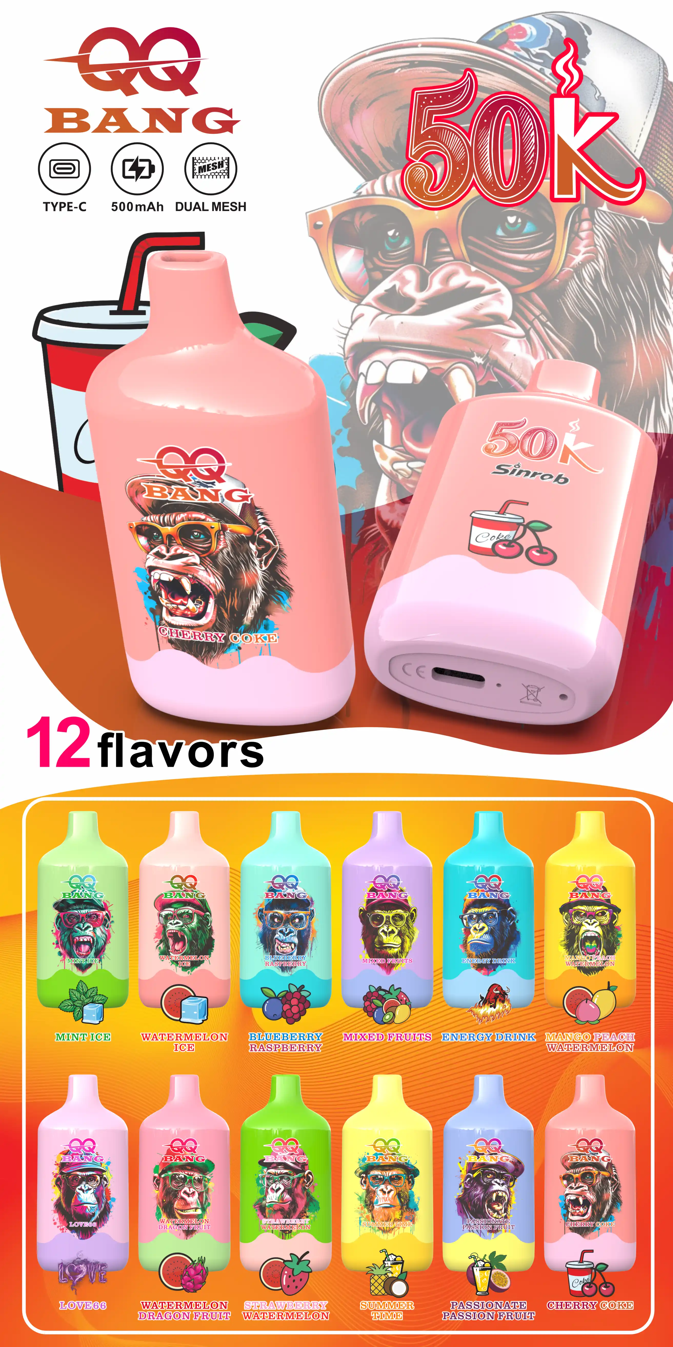 BANG KING 8 in 1 200K Zügen Einweg Vape – Bild 11