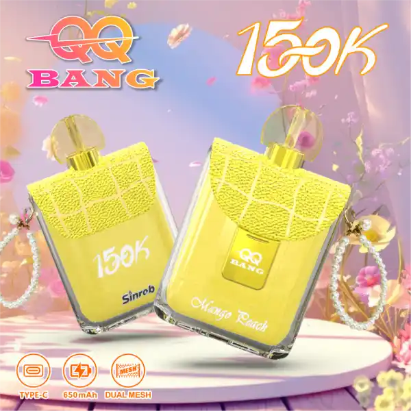 QQ Bang 150K Einweg Vape 150000 Züge mit Dual Mesh & Type-C
