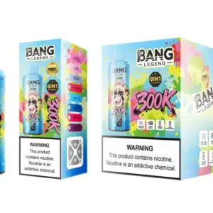 Bang Legend 300000 Züge Einweg Vape 8 in 1 mit wiederaufladbarem Akku