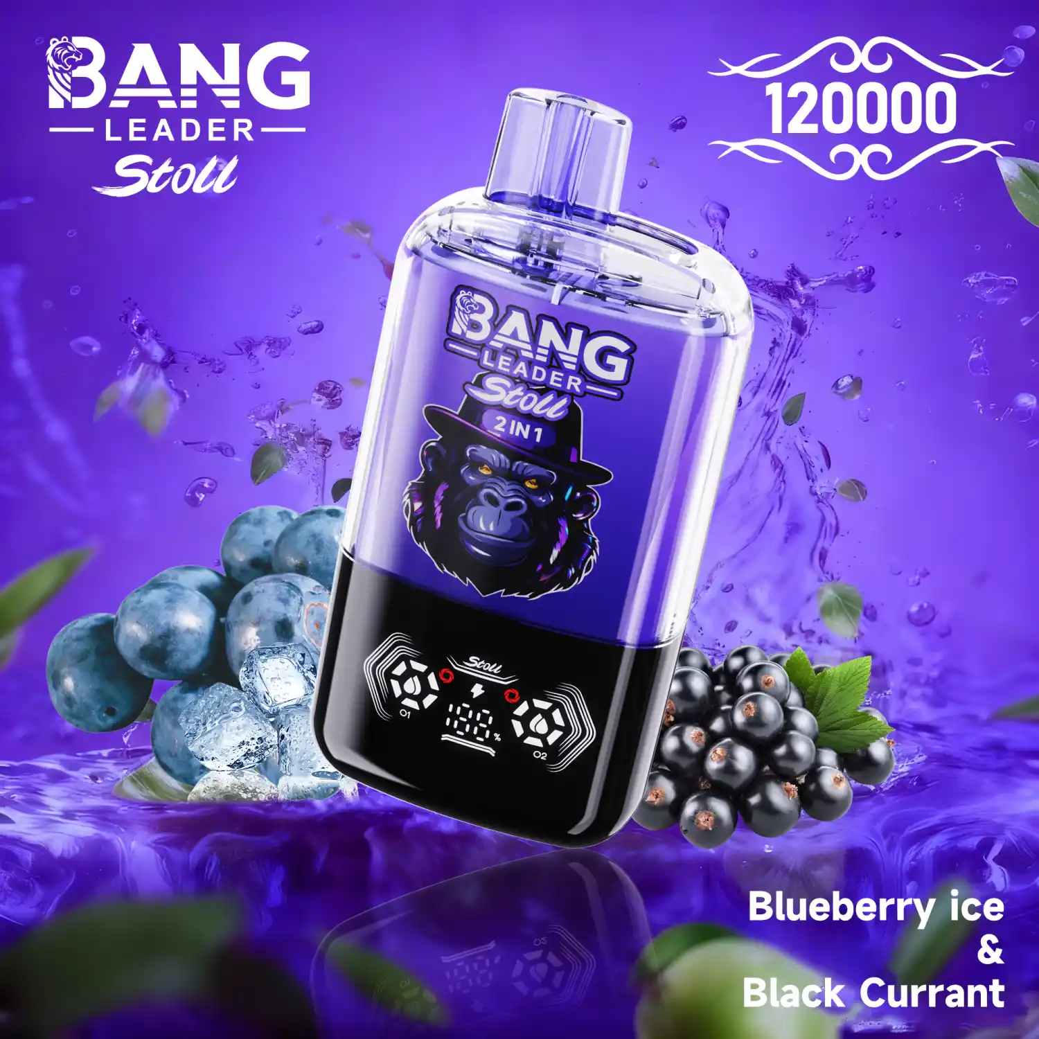 BANG Leader Stoll 120000 Züge Big Puff Vape 2 in 1 – Bild 11