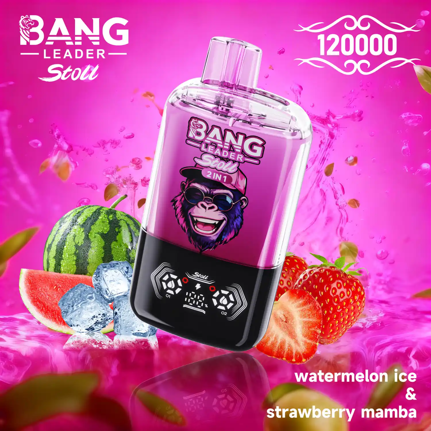BANG Leader Stoll 120000 Züge Big Puff Vape 2 in 1 – Bild 13