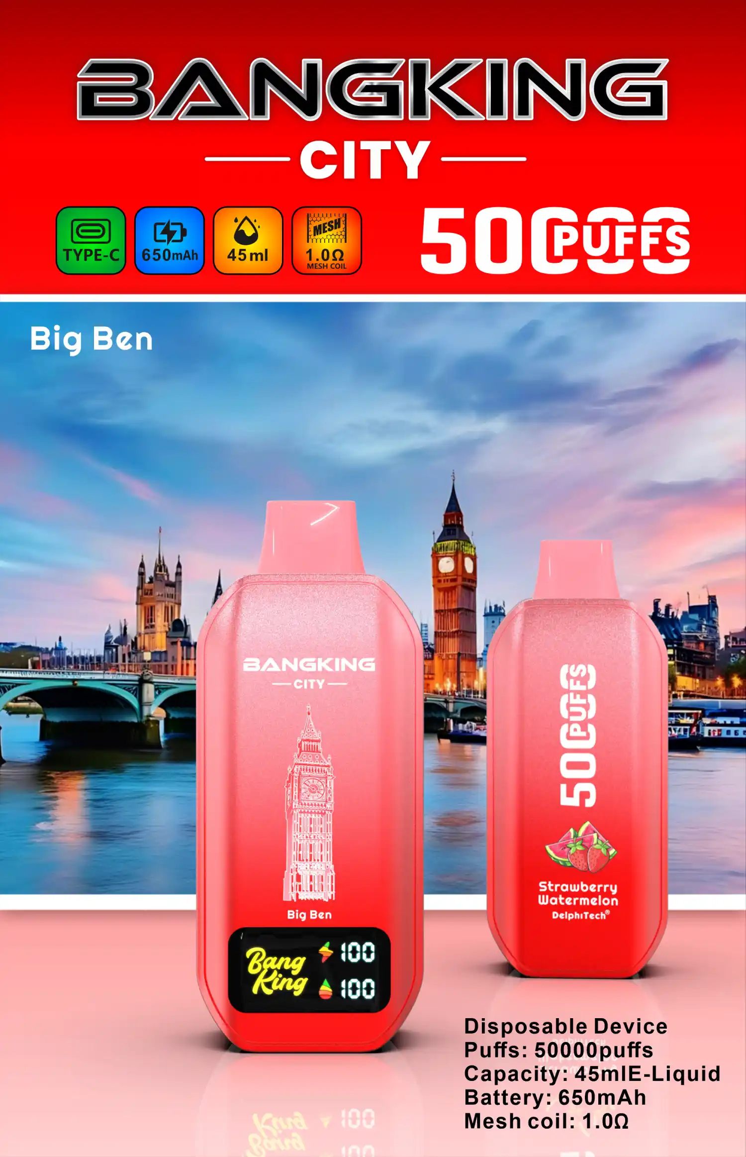 BANG King City 50000