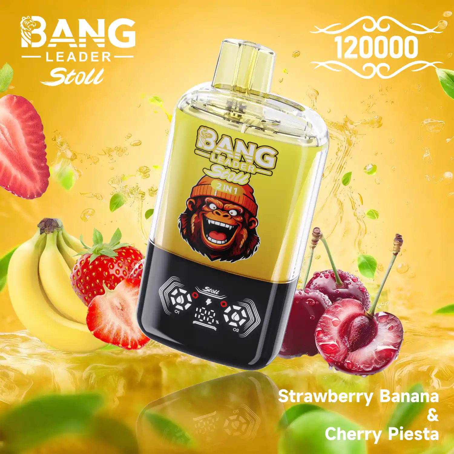 BANG Leader Stoll 120000 Züge Big Puff Vape 2 in 1 – Bild 5