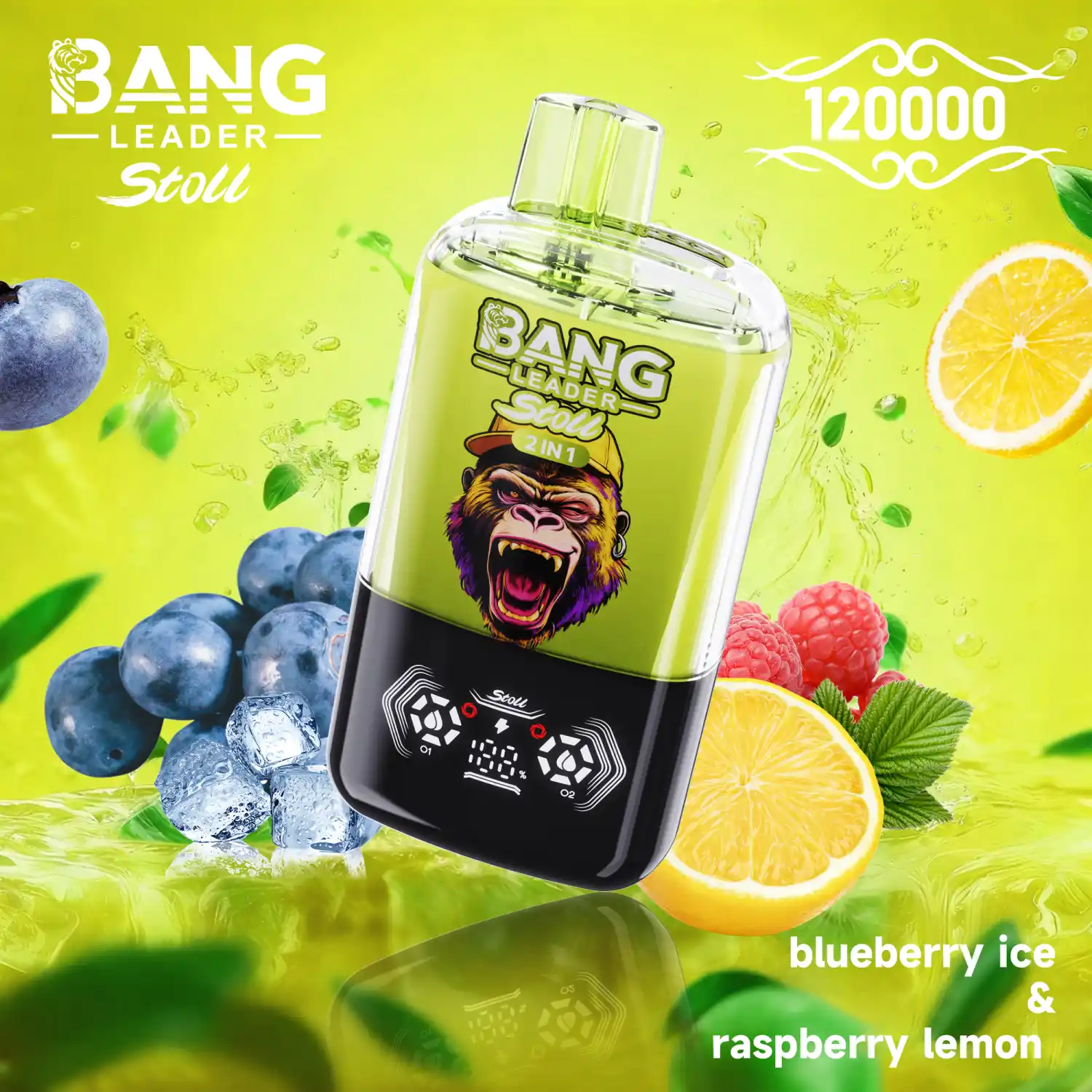BANG Leader Stoll 120000 Züge Big Puff Vape 2 in 1 – Bild 7