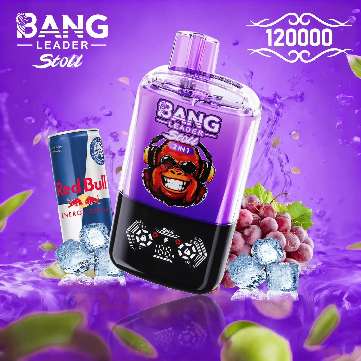 BANG Leader Stoll 120000 Züge Big Puff Vape 2 in 1 – Bild 8