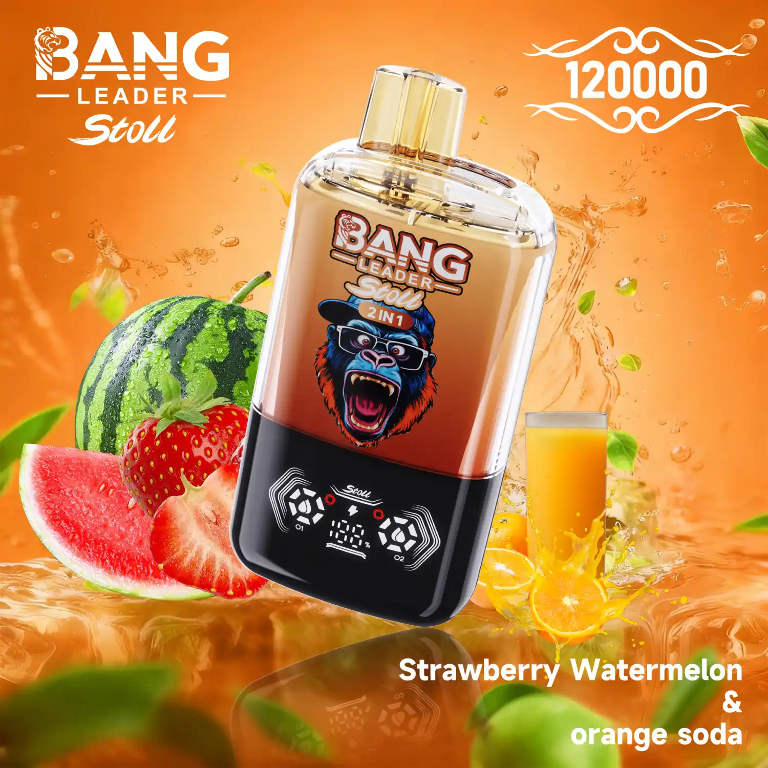 BANG Leader Stoll 120000 Züge Big Puff Vape 2 in 1 – Bild 9