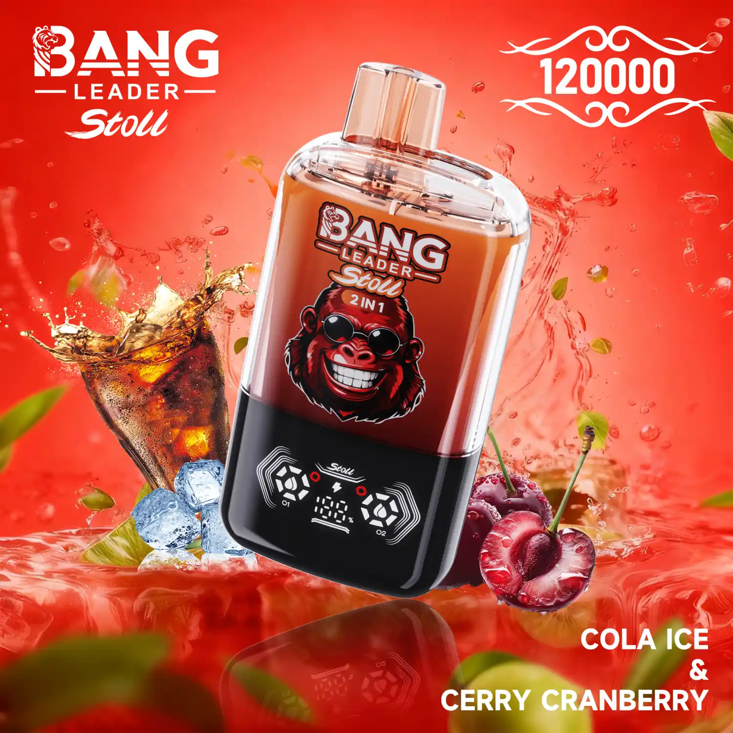 BANG Leader Stoll 120000 Züge Big Puff Vape 2 in 1 – Bild 10