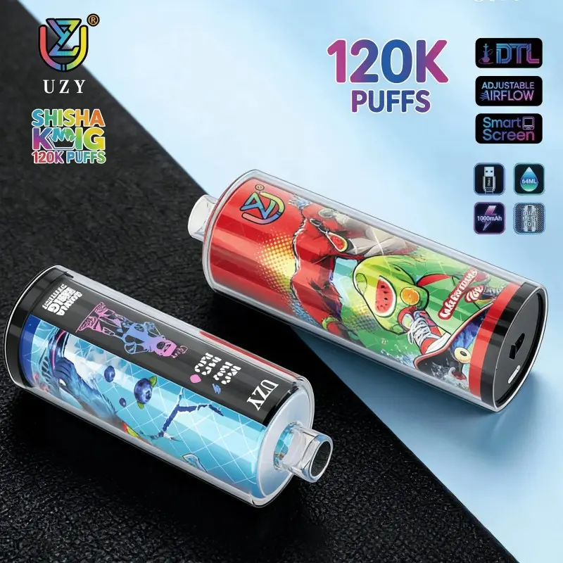 UZY Hookah King 120K – 120.000 Puffs & Quad Mesh