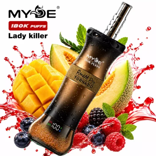 MYDE RandM Pro 180K Dual Mode Big Puff Vape – Bild 5