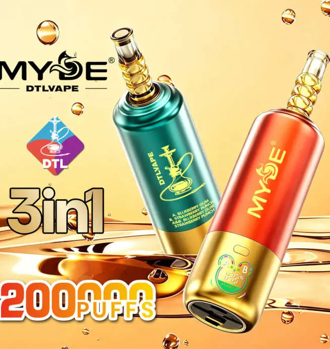 MYDE DTL 200K 3-in-1 Big Puff Vape mit LED-Display – Bild 9